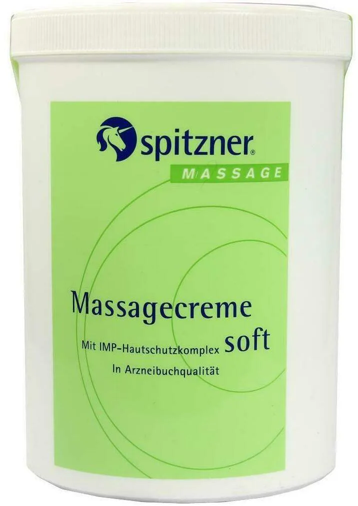 Spitzner Massagecreme Soft 1000 ml - Massagecreme