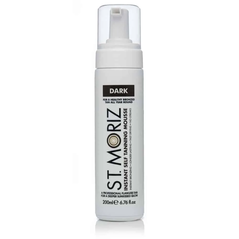 St Moriz Instant Self Tanning Mousse Dark 200ml