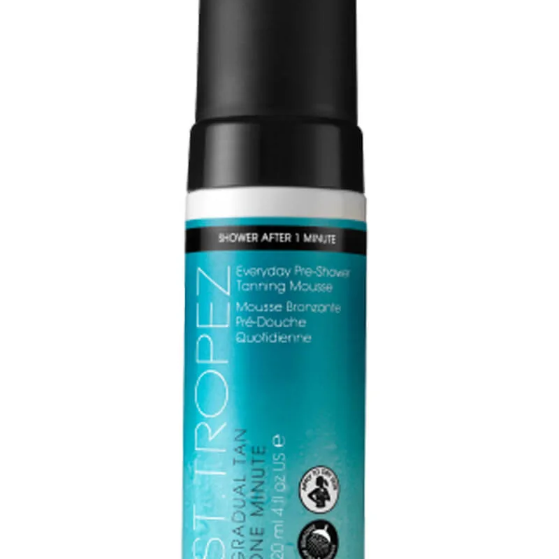St. Tropez Gradual Tan One Minute Everyday Pre-Shower Tanning Mousse 120 ml