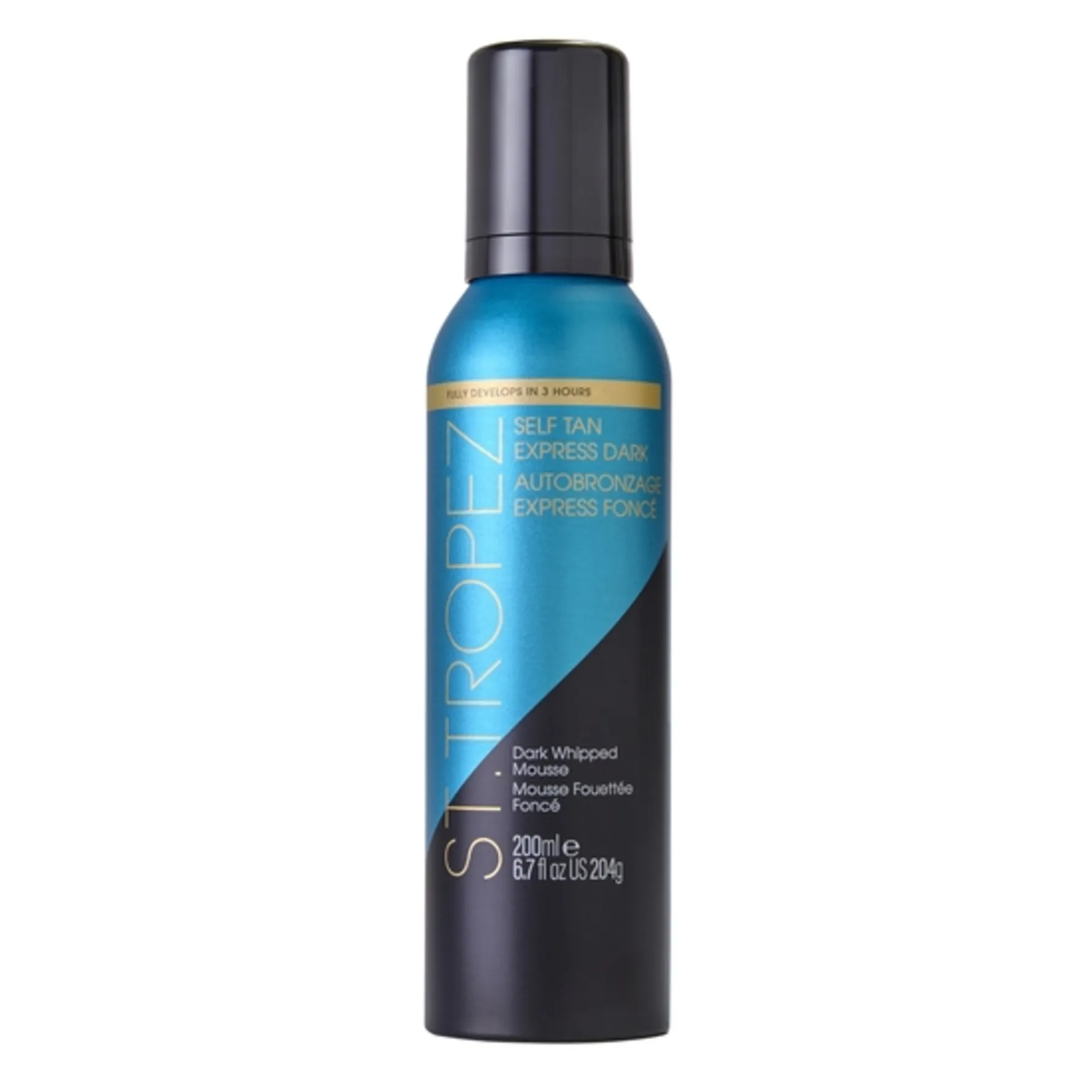 St.Tropez Self Tan Express Dark Whipped Mousse nopeasti kuivuva itseruskettava vaahto 200 ml