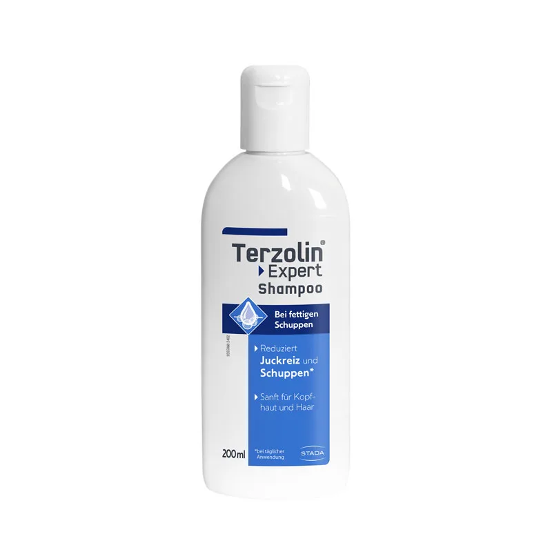 TERZOLIN Expert Schuppen-Shampoo bei fettiger Kopfhaut 200 ml Shampoo