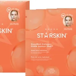 Starskin DeepMelt Collagen PDRN Salmon DNA Face Mask 4 st