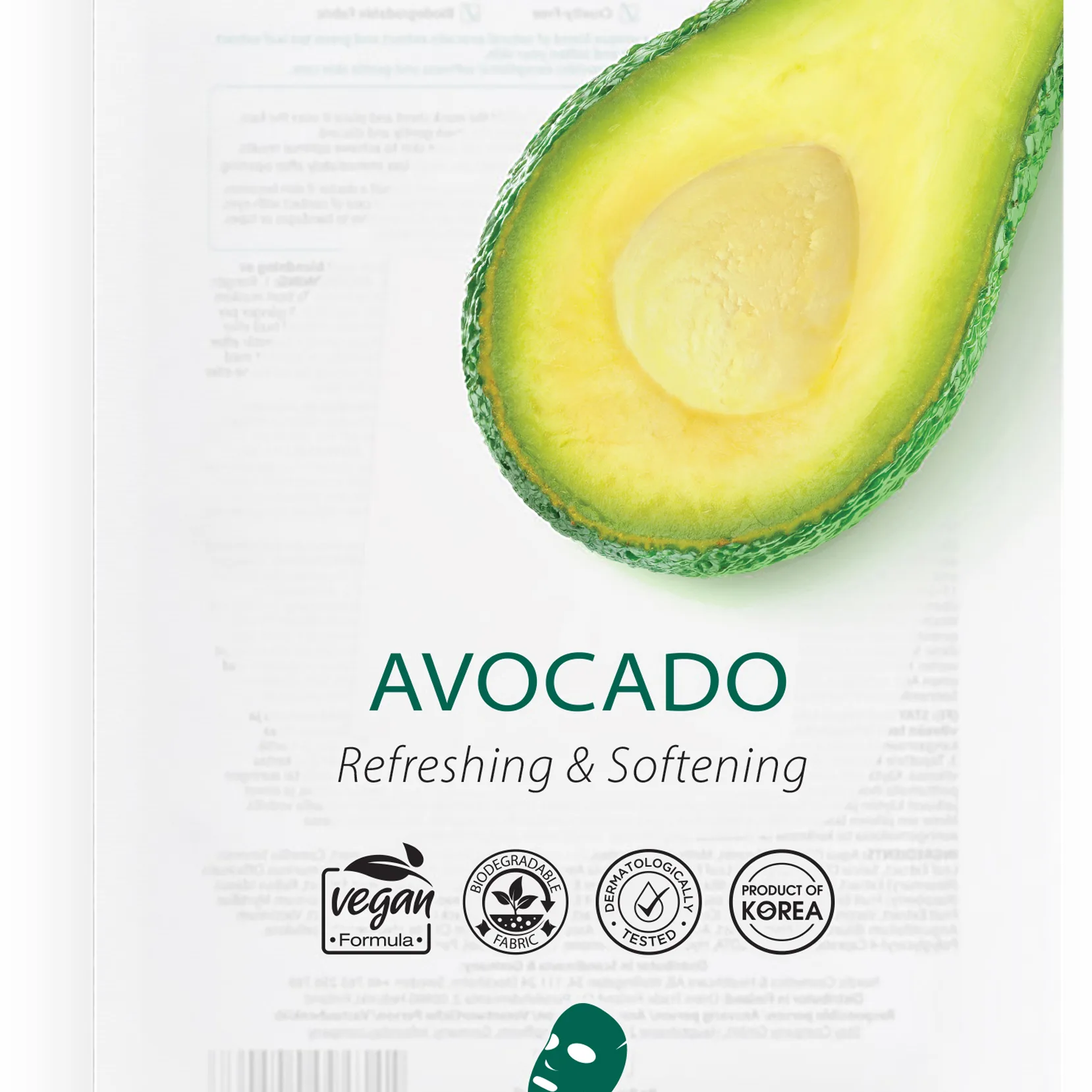 STAY Well Vegan Sheet Mask Avocado 20 g