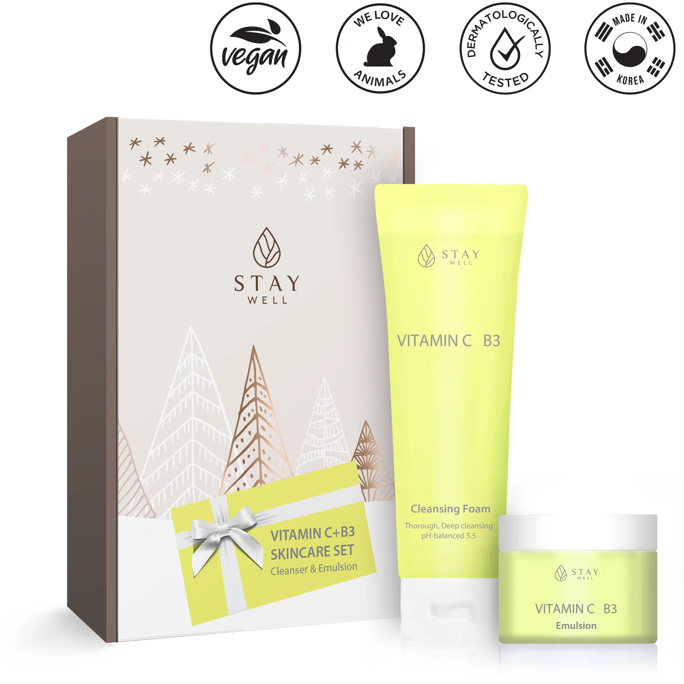 Stay Well Vegan Vitamin C Refreshing Duo - 2 pcs