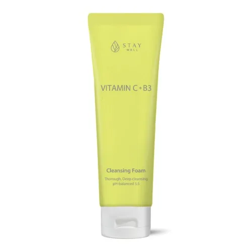 STAY Well Vitamin C +B3 Cleansing Foam 130 ml