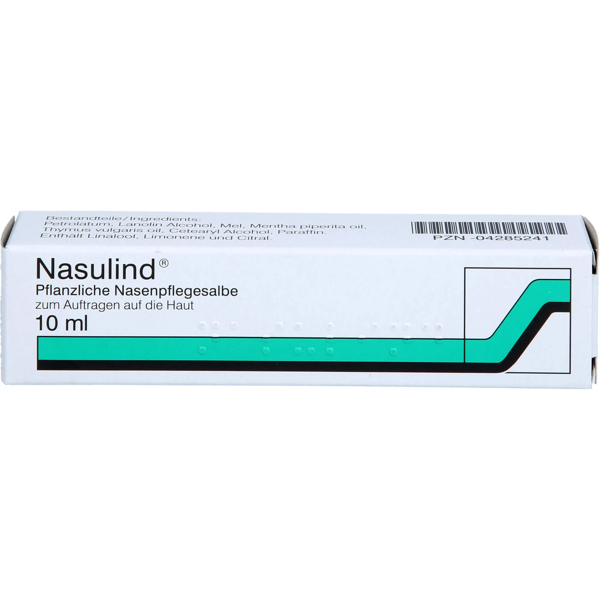 Nasulind Pflanzliche Nasenpflegesalbe, 10 ml Salbe