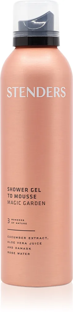 STENDERS Gel to Mousse Magic Garden Duschskum Med gel-textur 200 ml