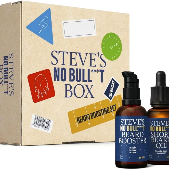 Steve's Beard Boosting Set Presentförpackning för män