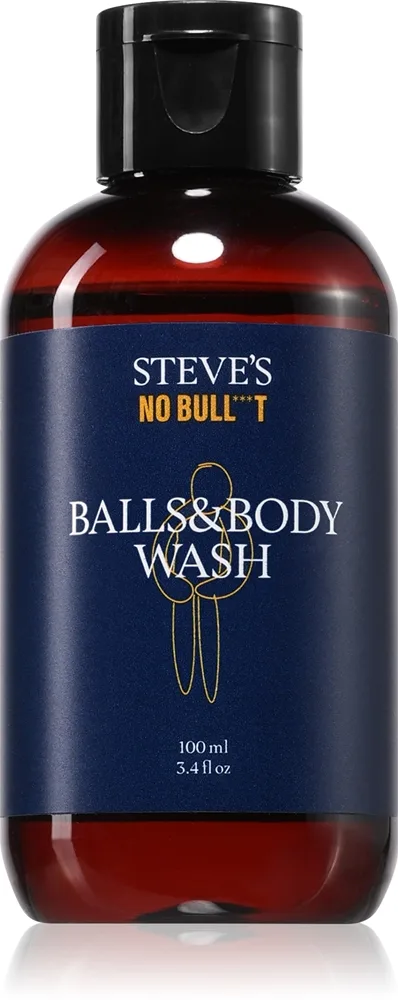 Steve's No Bull***t Balls and Body Wash Kropsvask til mænd Til intime områder 100 ml