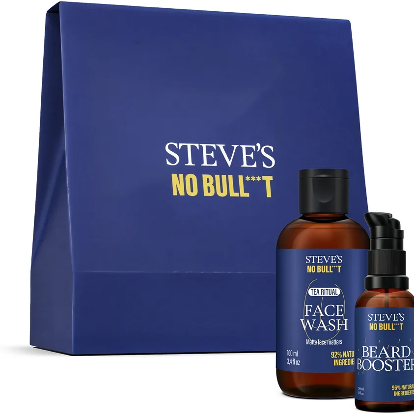Steve's No Bull***t Beard Routine Presentförpackning för skägg