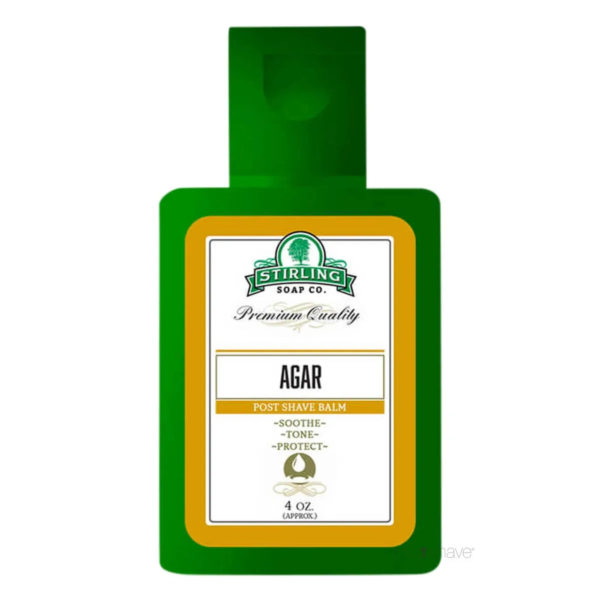 Stirling Soap Company Aftershave Balm, Agar, 118 ml.