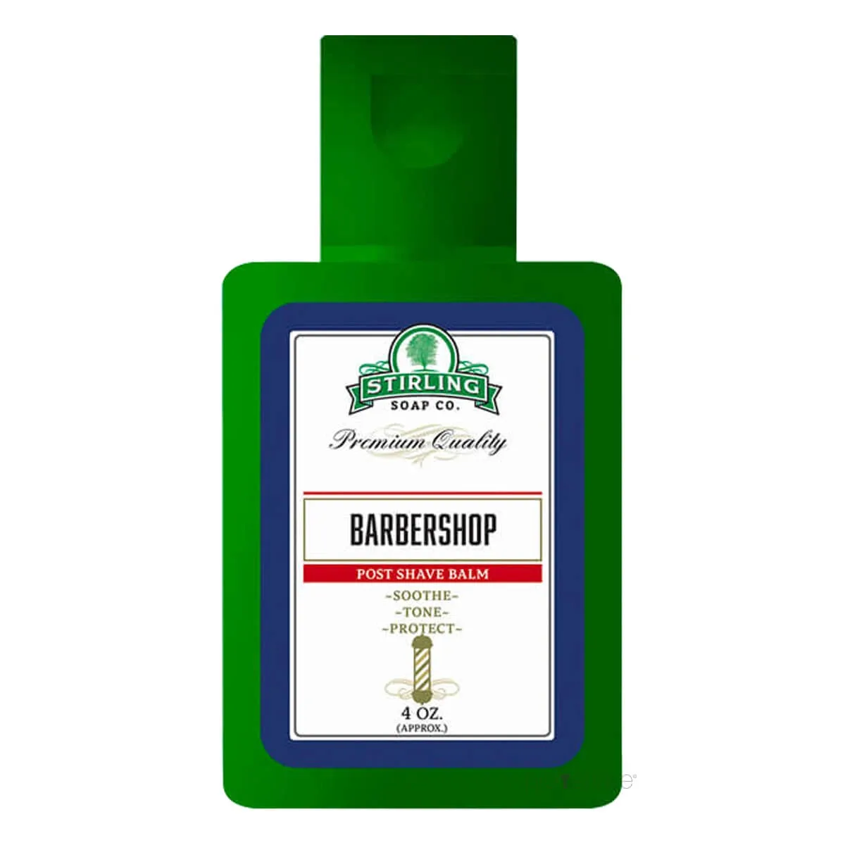 Stirling Soap Company Aftershave Balm, Barber Shop, 118 ml.