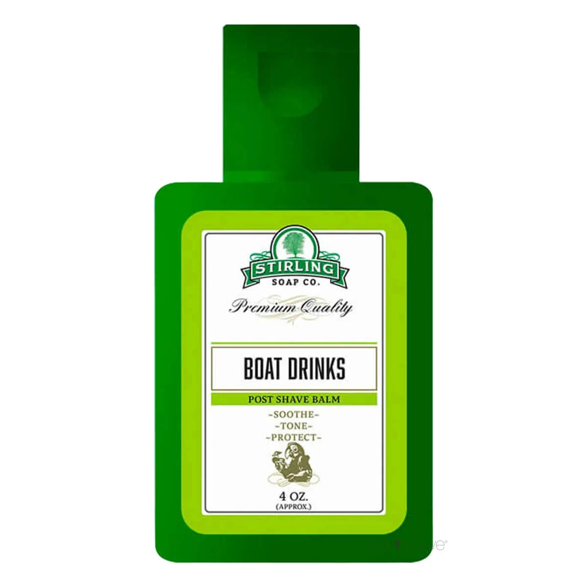 Stirling Soap Company Aftershave Balm, Boat Drinks, 118 ml.