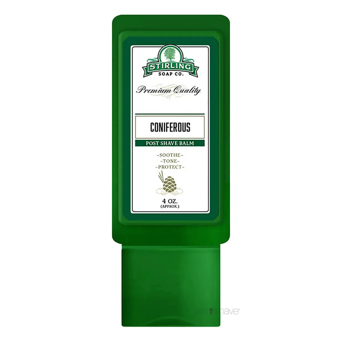 Stirling Soap Company Aftershave Balm, Coniferous, 118 ml.