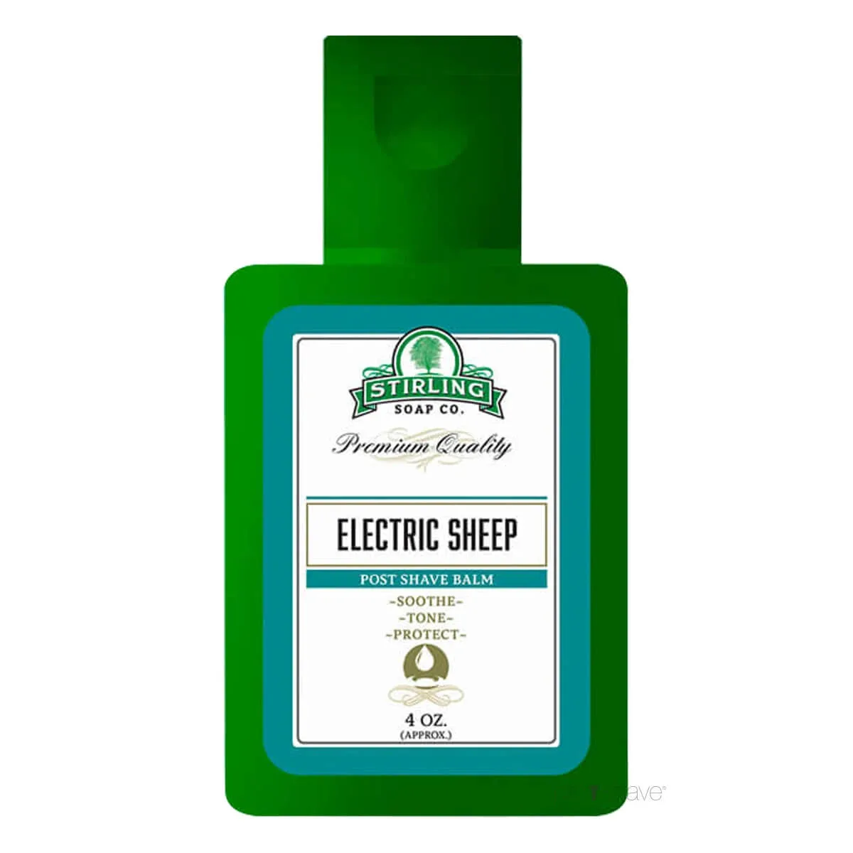 Stirling Soap Company Aftershave Balm, Electric Sheep, 118 ml.