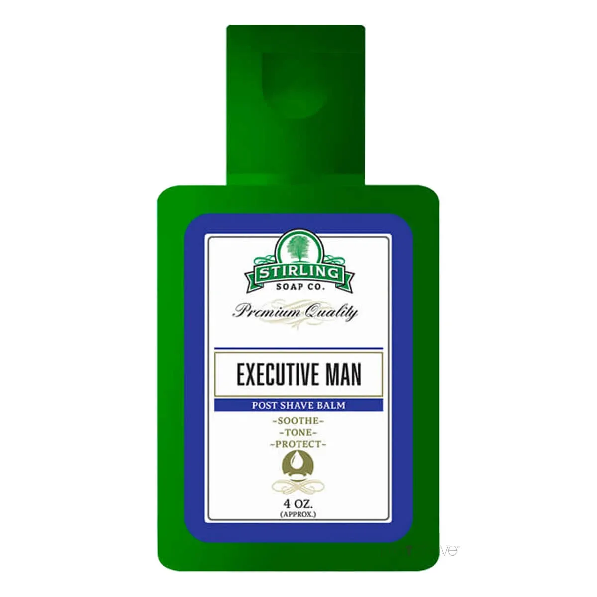 Stirling Soap Company Aftershave Balm, Executive Man, 118 ml.