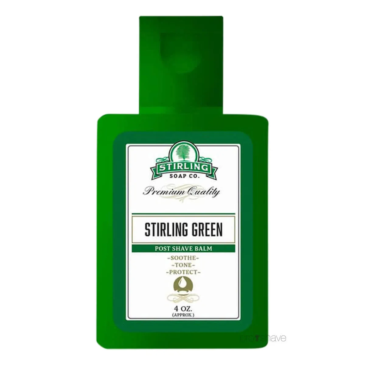 Stirling Soap Company Aftershave Balm, Stirling Green, 118 ml.