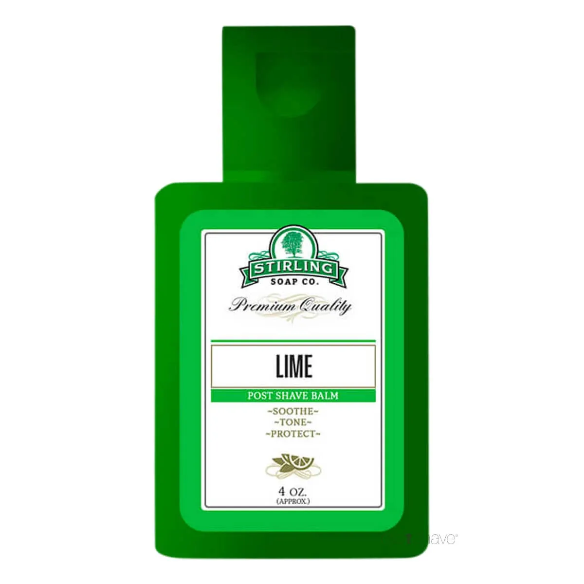 Stirling Soap Company Aftershave Balm, Lime, 118 ml.