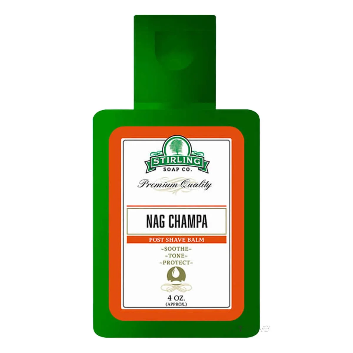 Stirling Soap Company Aftershave Balm, Nag Champa, 118 ml.