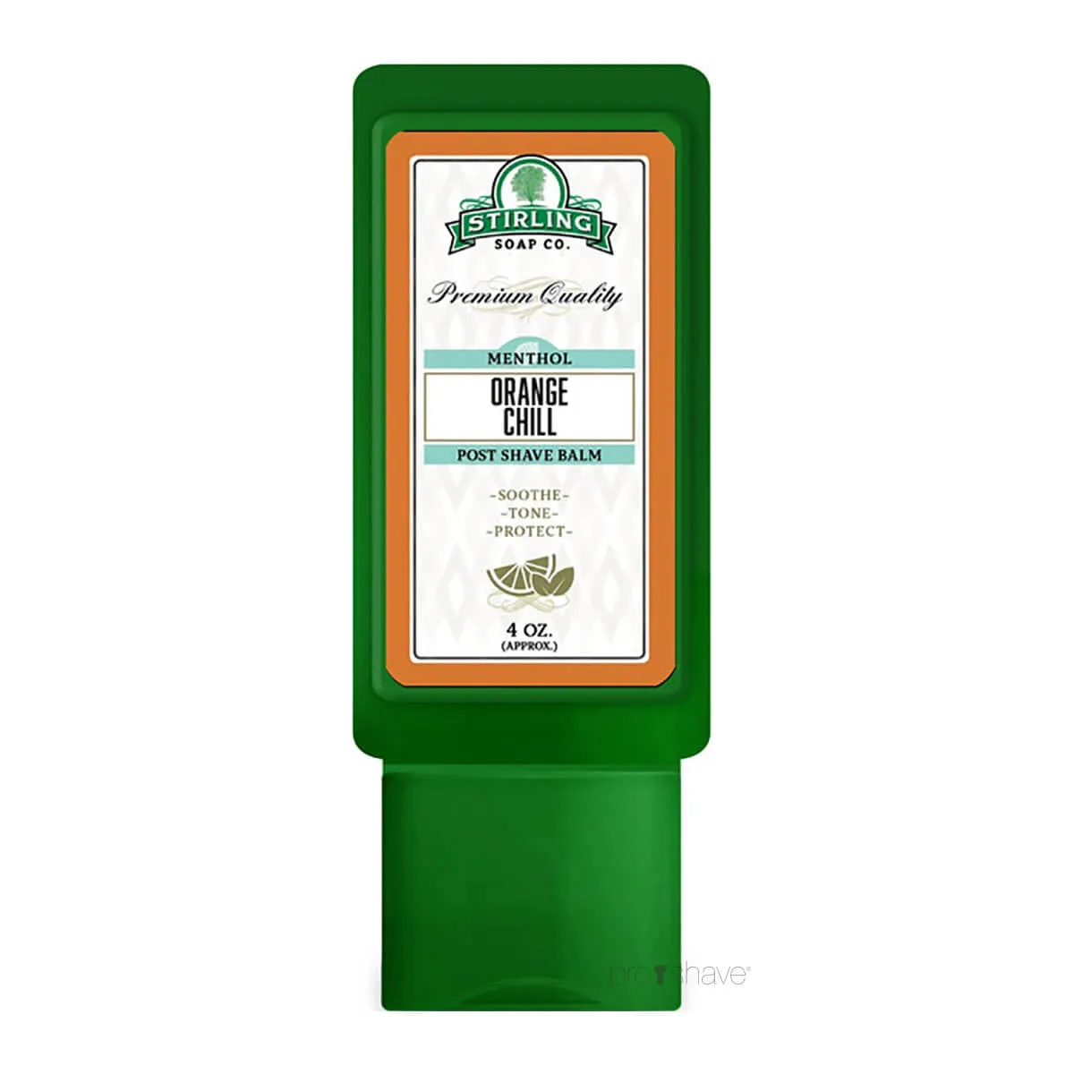 Stirling Soap Company Aftershave Balm, Orange Chill, 118 ml.