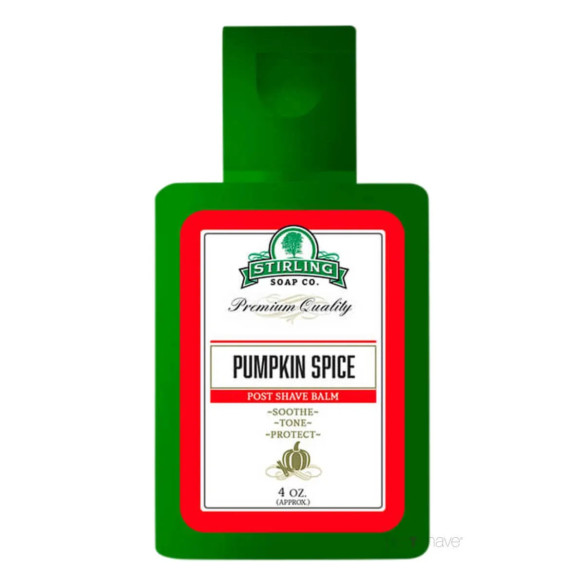 Stirling Soap Company Aftershave Balm, Pumpkin Spice, 118 ml.