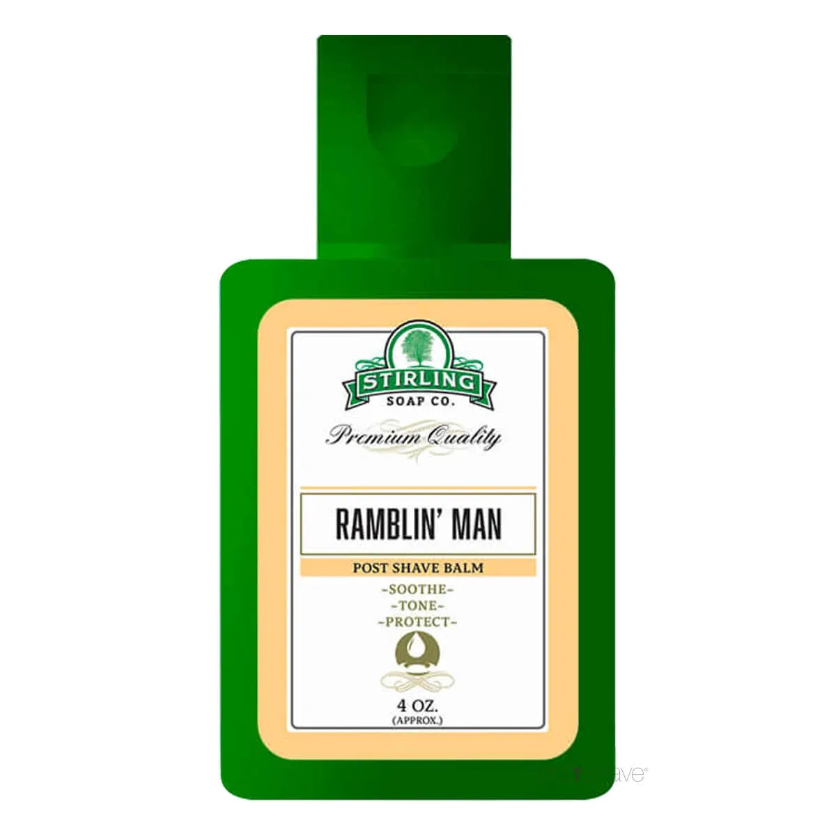 Stirling Soap Company Aftershave Balm, Ramblin' Man, 118 ml.