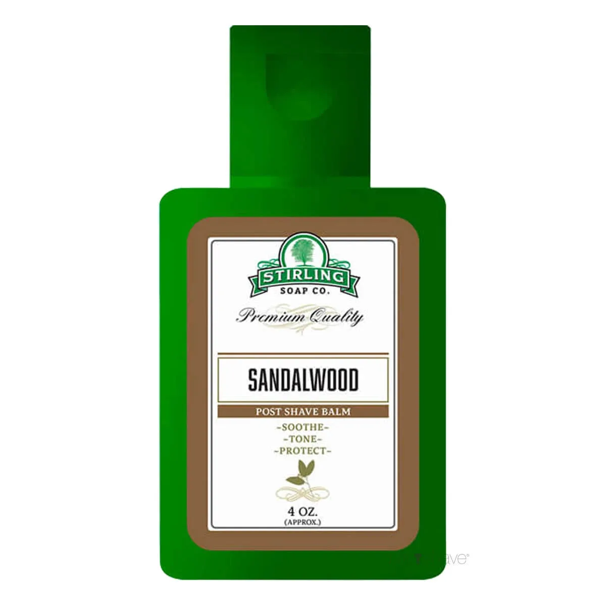Stirling Soap Company Aftershave Balm, Sandalwood, 118 ml.
