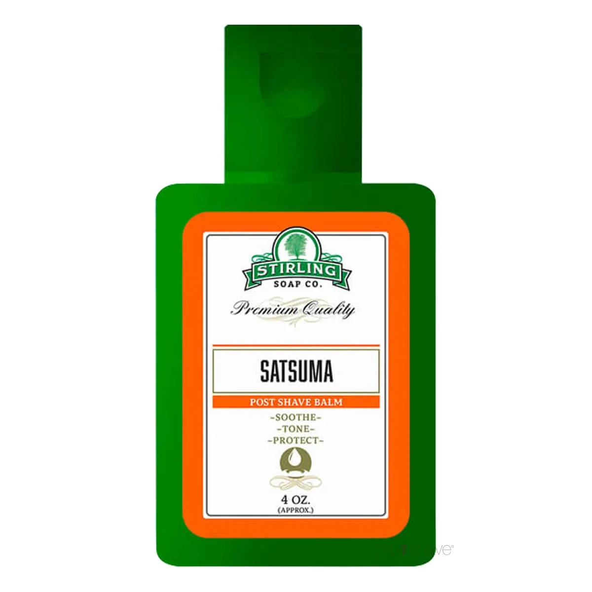 Stirling Soap Company Aftershave Balm, Satsuma, 118 ml.