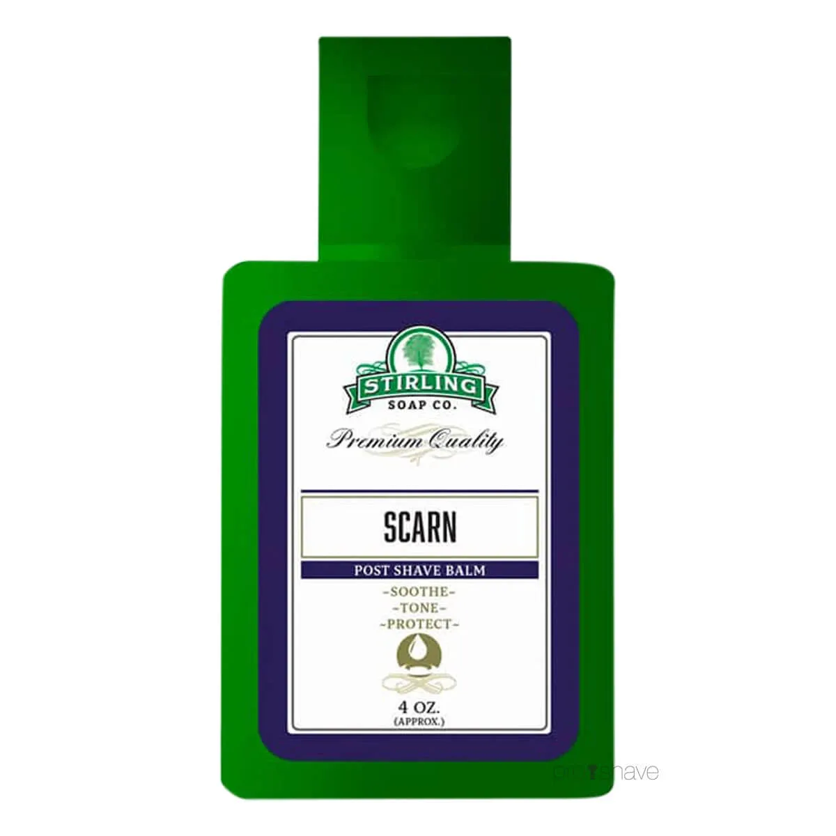 Stirling Soap Company Aftershave Balm, Scarn, 118 ml.
