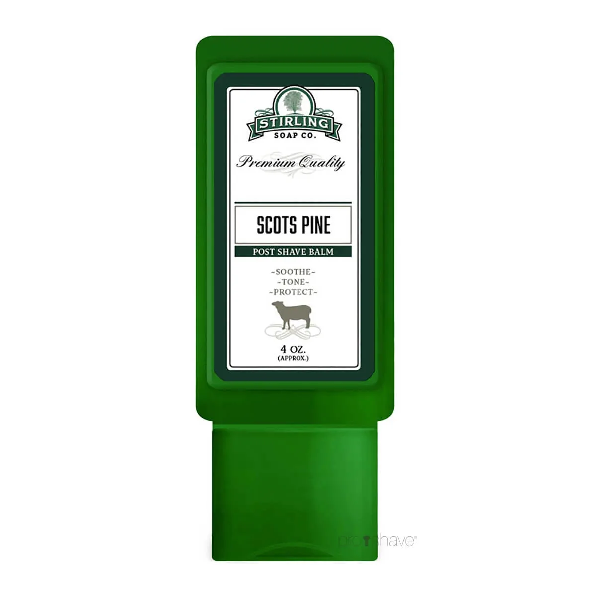 Stirling Soap Company Aftershave Balm, Scots Pine Sheep, 118 ml.