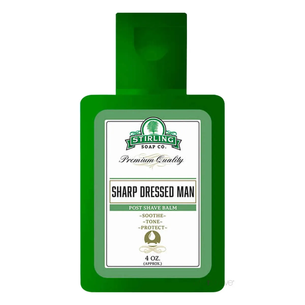 Stirling Soap Company Aftershave Balm, Sharp Dressed Man, 118 ml.