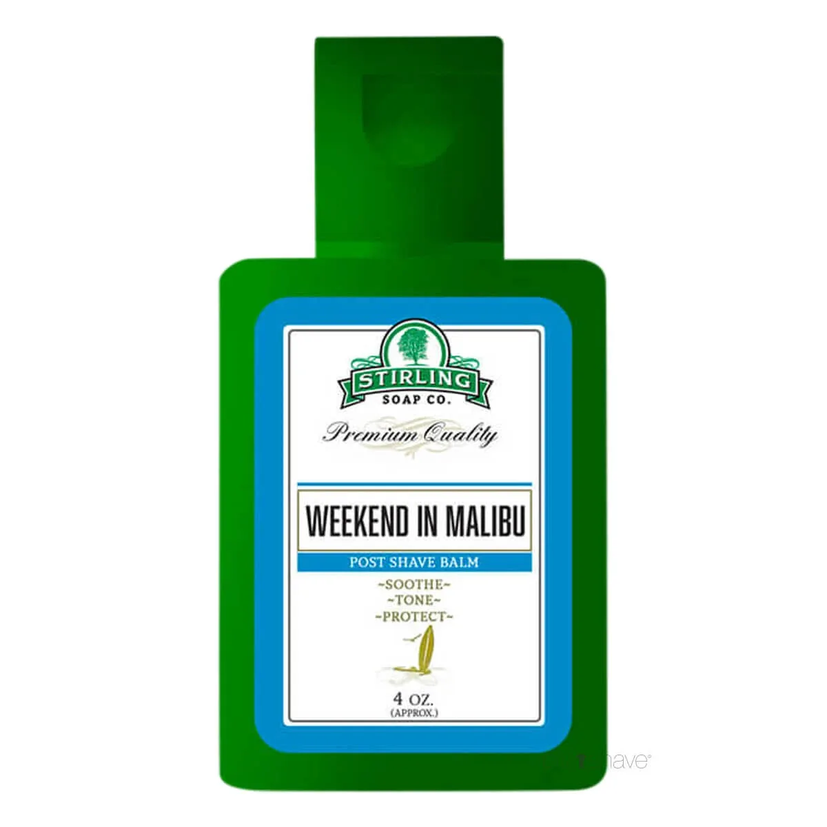 Stirling Soap Company Aftershave Balm, Weekend in Malibu, 118 ml.