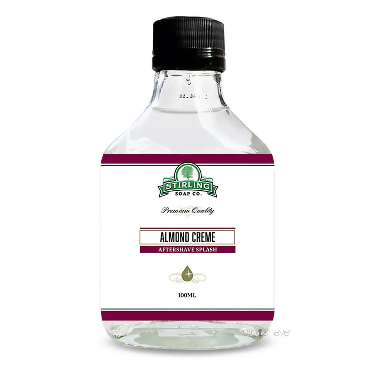 Stirling Soap Company Aftershave Splash, Almond Creme, 100 ml.