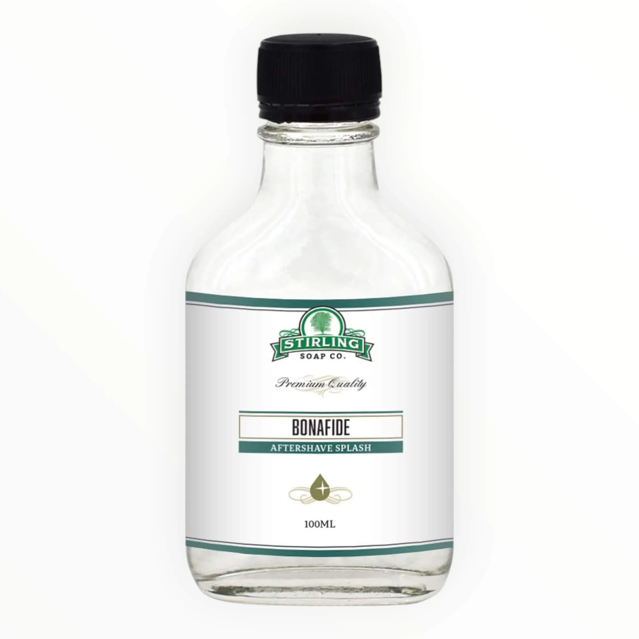 Stirling Soap Company Aftershave Splash, Bonafide, 100 ml.