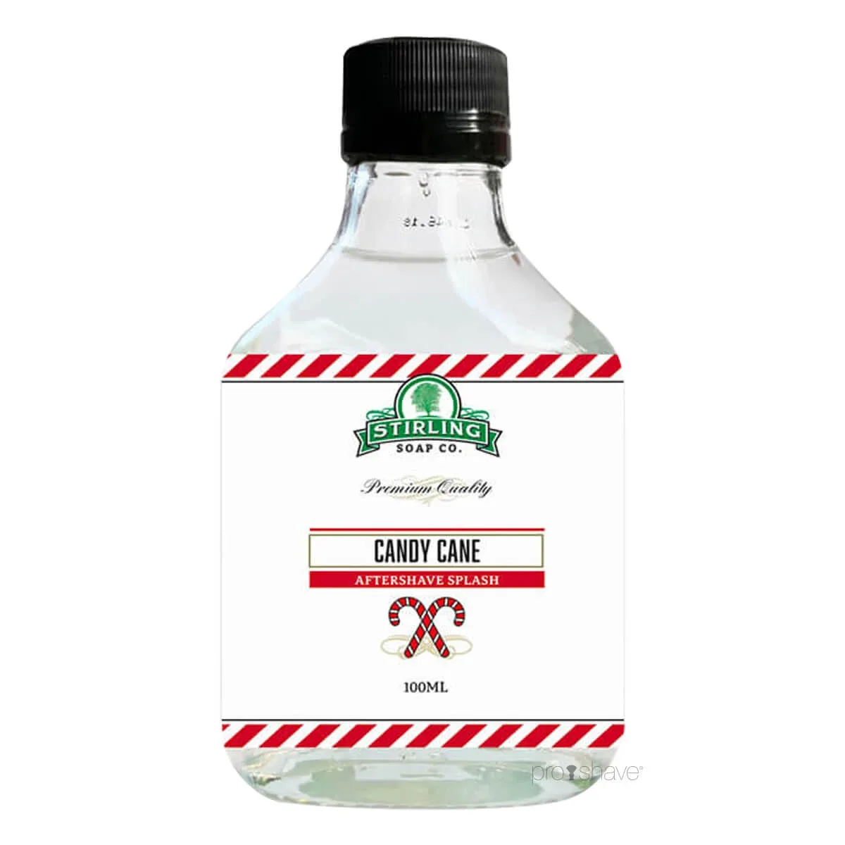 Stirling Soap Company Aftershave Splash, Candy Cane, 100 ml.