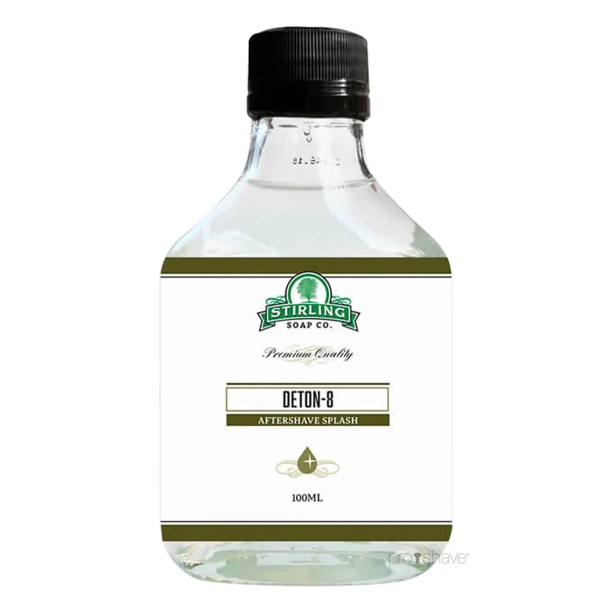 Stirling Soap Company Aftershave Splash, Deton-8, 100 ml.