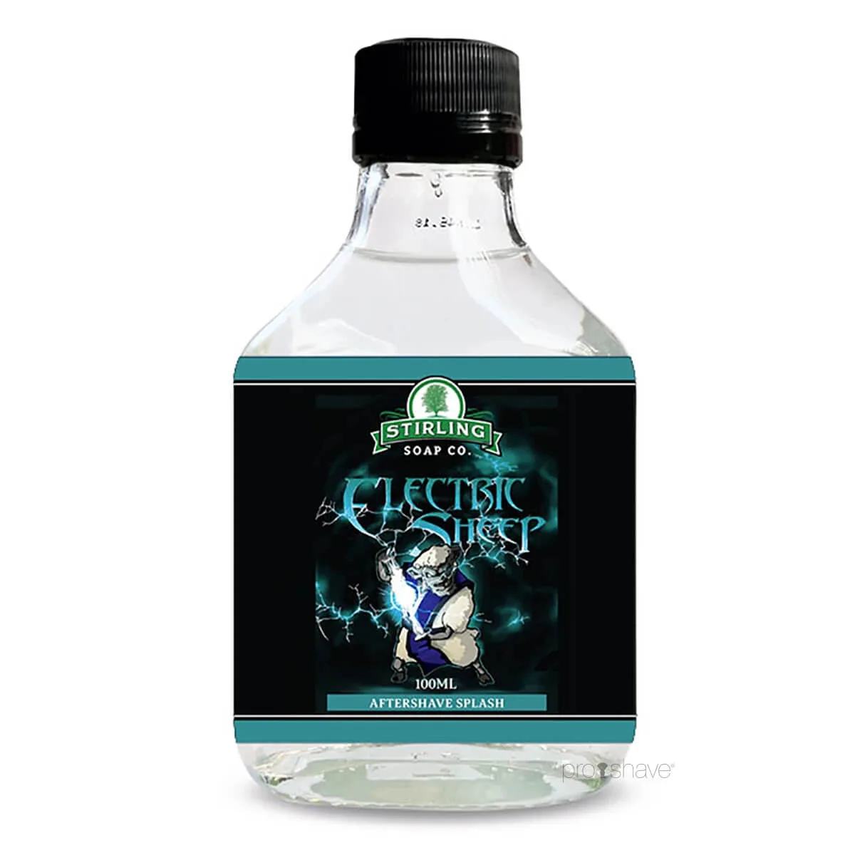 Stirling Soap Company Aftershave Splash, Electric Sheep, 100 ml.