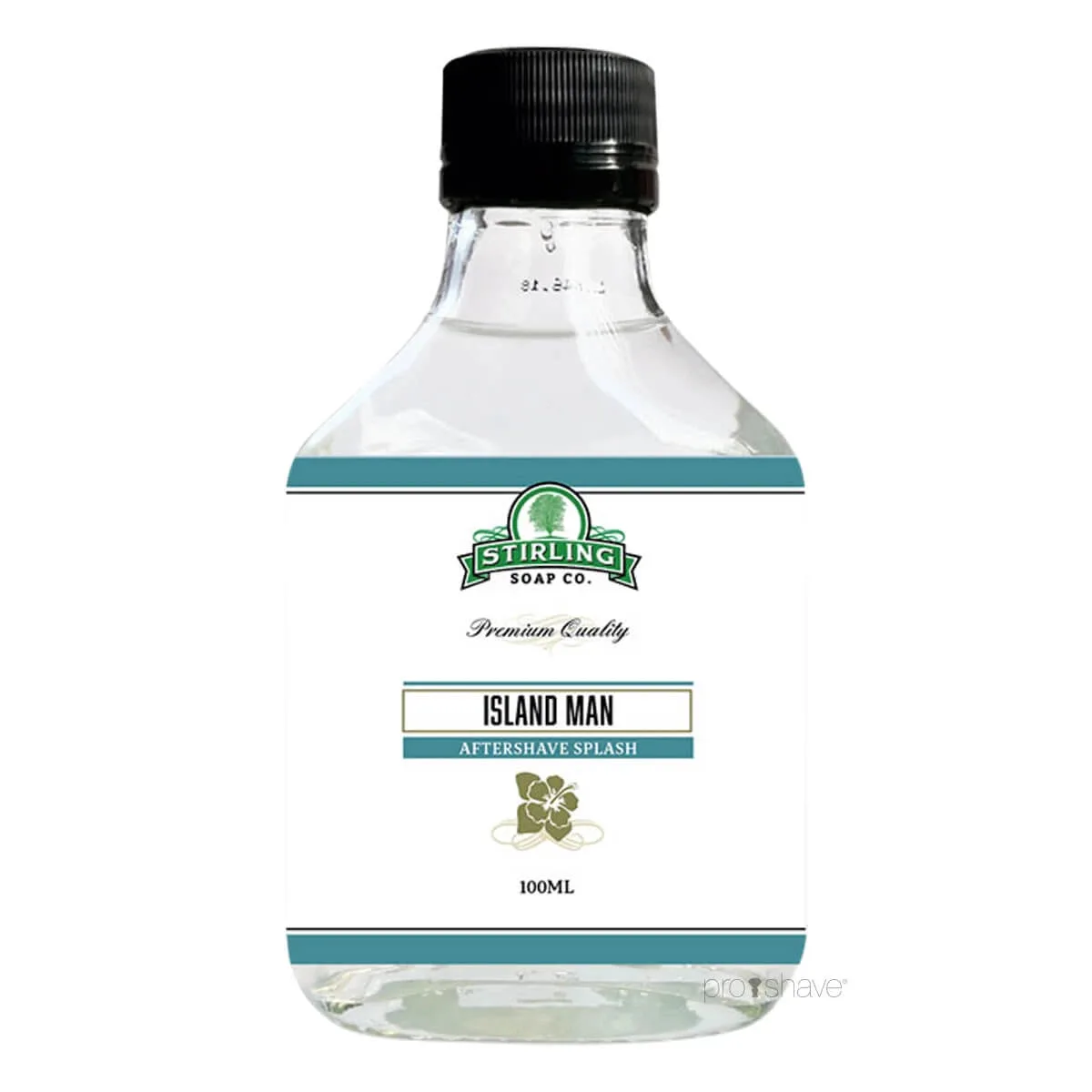 Stirling Soap Company Aftershave Splash, Island Man, 100 ml.