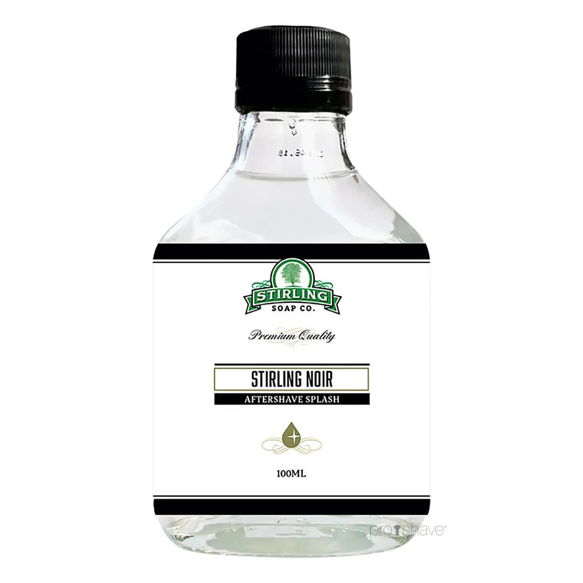 Stirling Soap Company Aftershave Splash, Stirling Noir, 100 ml.