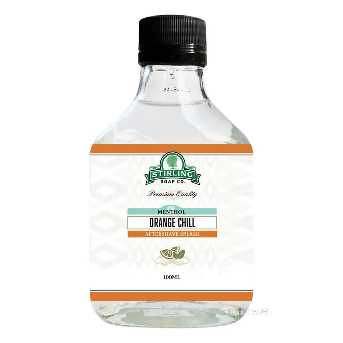 Stirling Soap Company Aftershave Splash, Orange Chill, 100 ml.