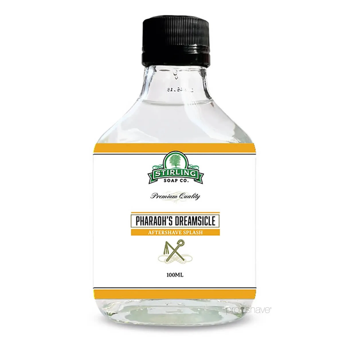 Stirling Soap Company Aftershave Splash, Pharaoh's Dreamsicle, 100 ml.