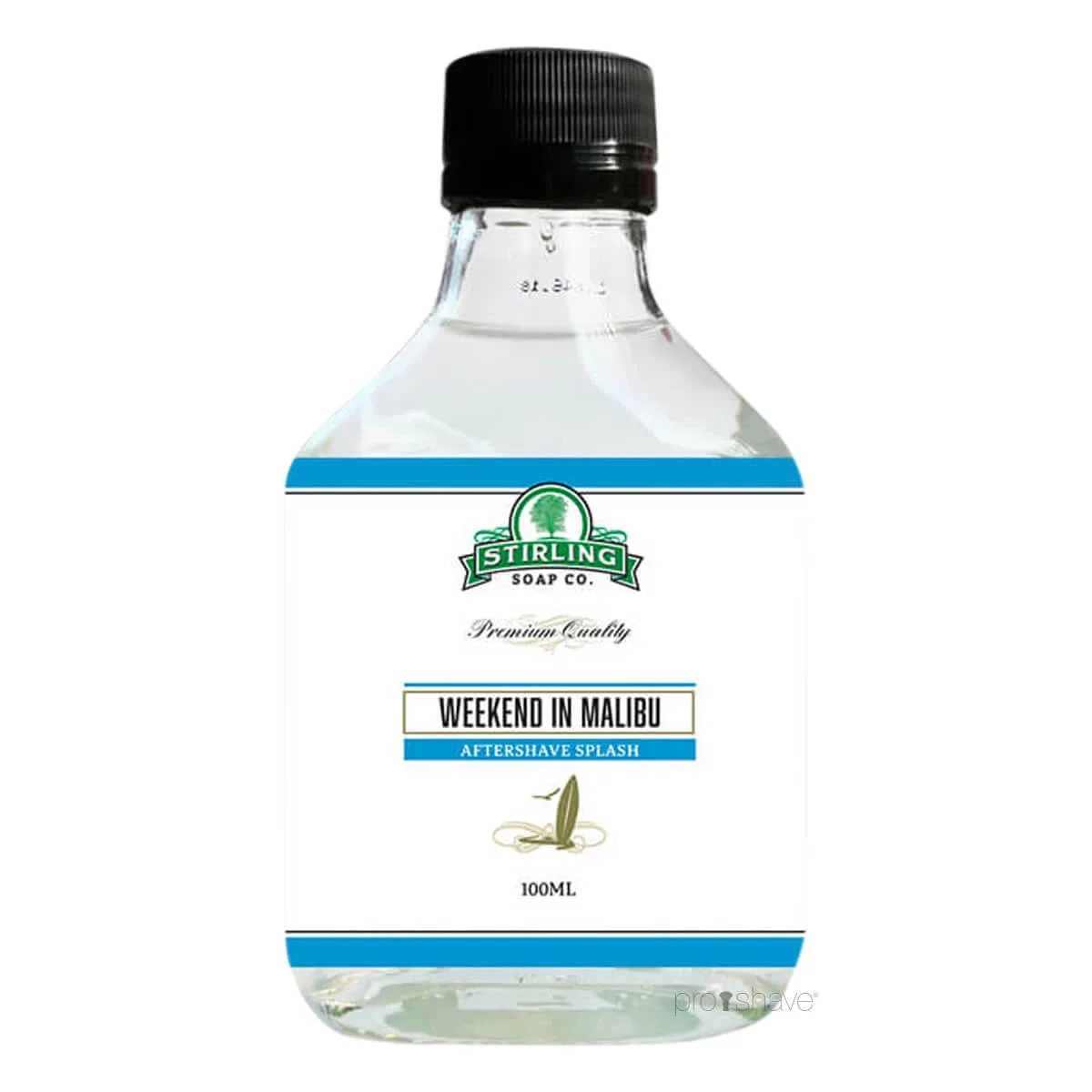 Stirling Soap Company Aftershave Splash, Weekend in Malibu, 100 ml.