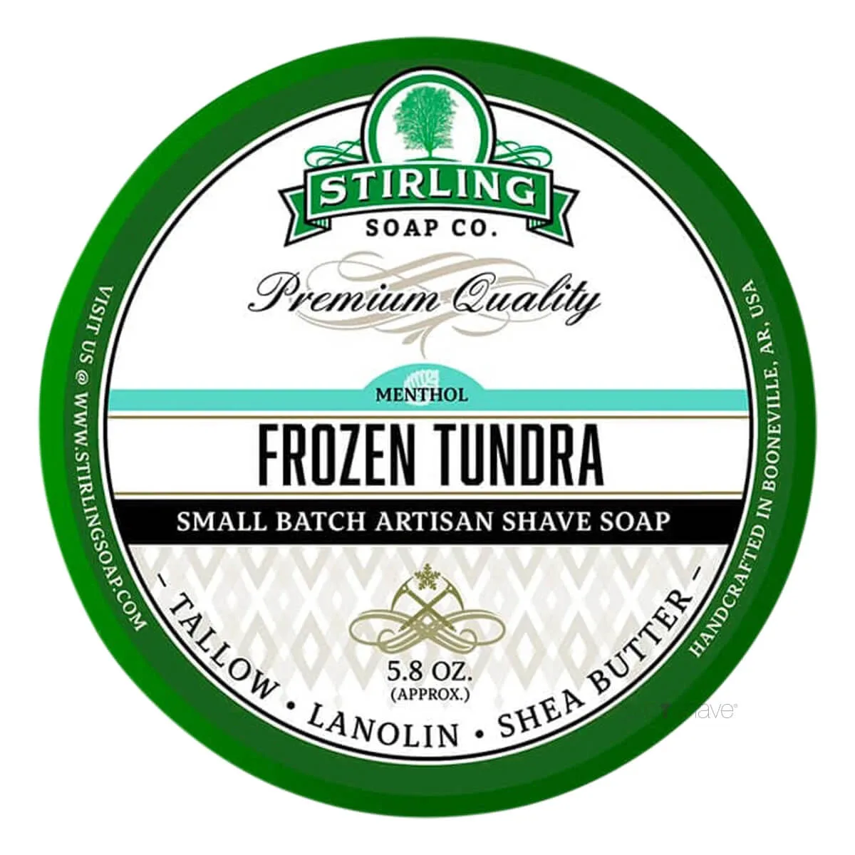Stirling Soap Company Barbersæbe, Frozen Tundra, 170 ml.