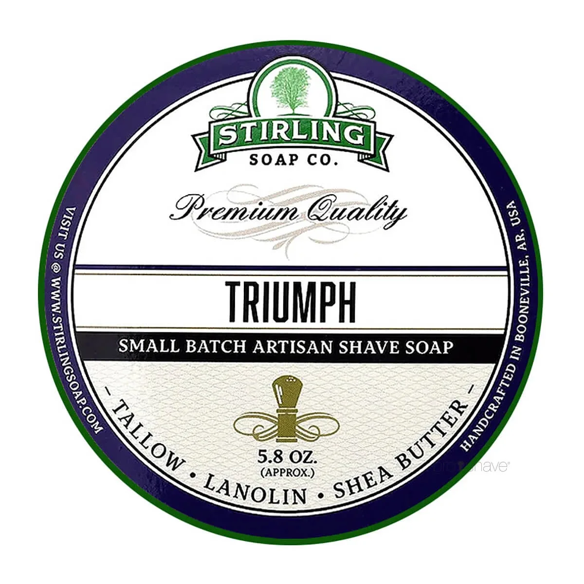 Stirling Soap Company Barbersæbe, Triumph, 170 ml.