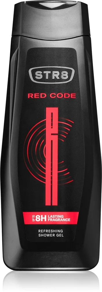 STR8 Red Code Shower Gel Duschtvål för män 400 ml