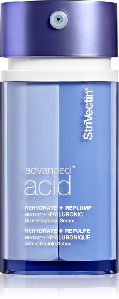 StriVectin Advanced Acid Rehydrate + Replump Hyaluronic Dual Response Serum kaksitehoinen seerumi ihon kosteutukseen ja kiinteyttämiseen 30 ml