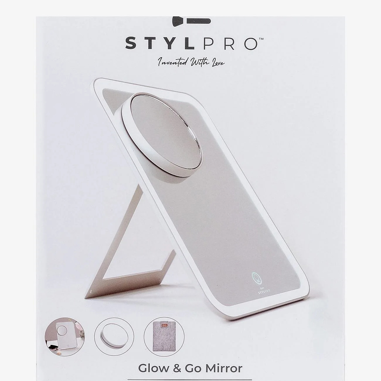 Stylpro Stylpro Glow & Go Mirror - Nude - ONE SIZE