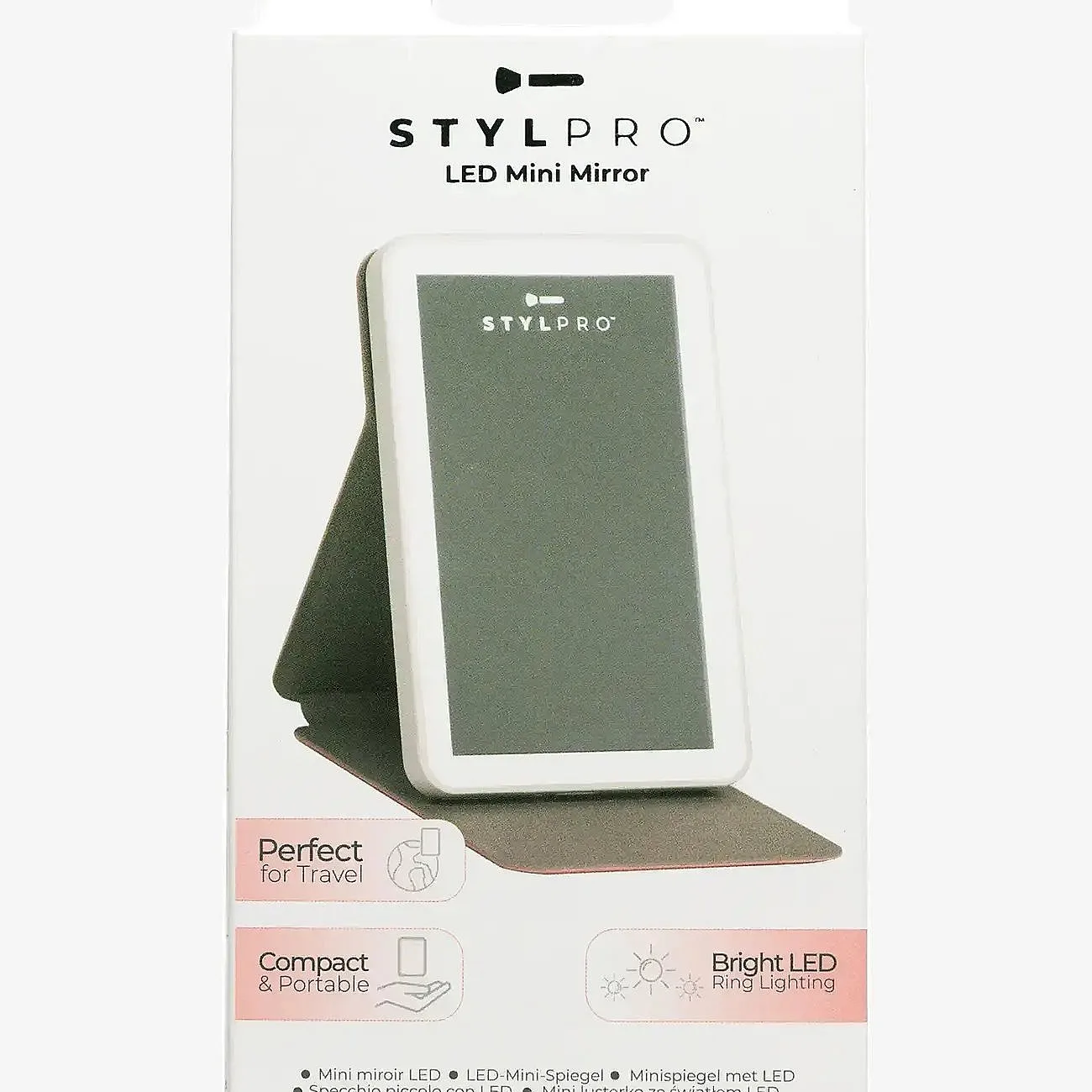 Stylpro Stylpro Led Mini Mirror - White - ONE SIZE