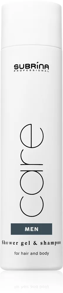 Subrina Professional Care Men Brusegel og shampoo 2-i-1 til mænd 250 ml