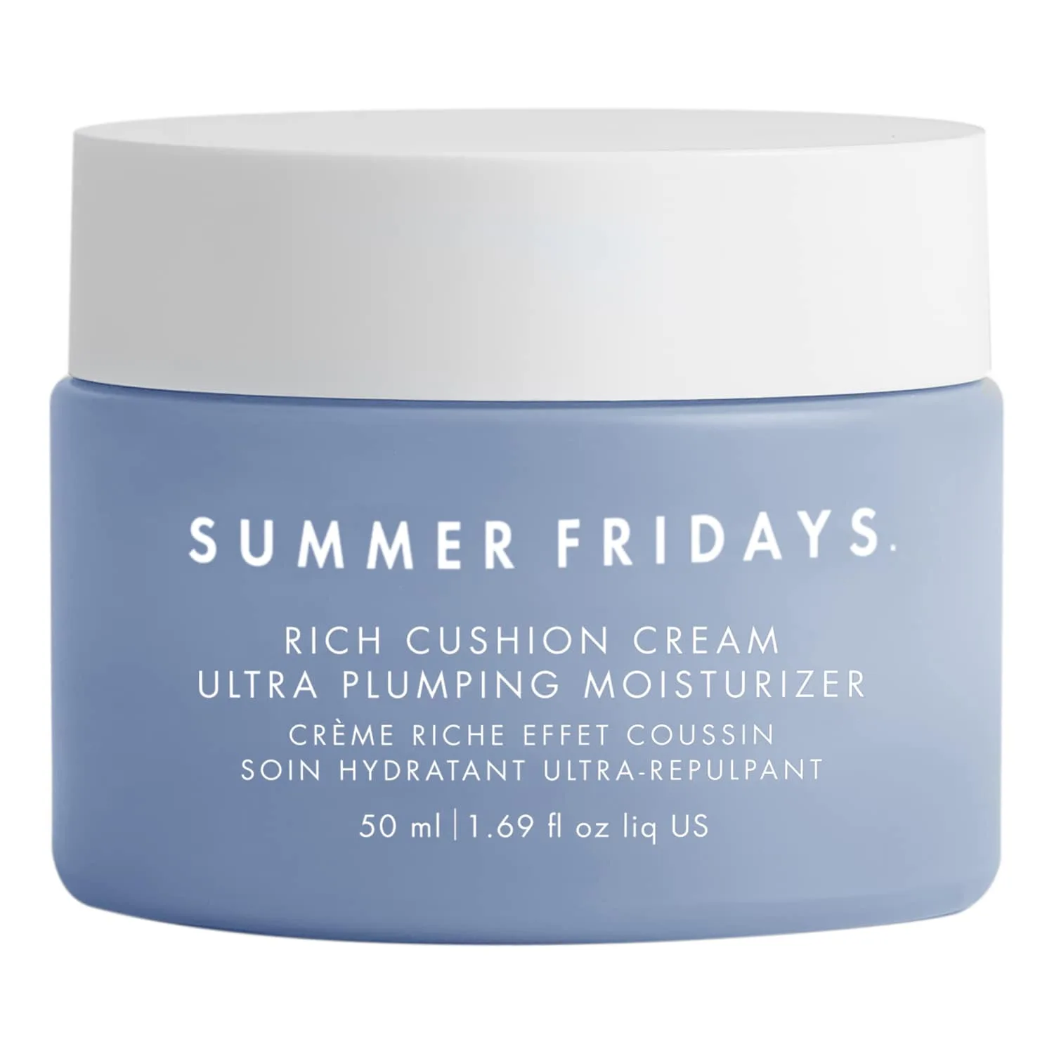 Summer Fridays - Rich Cushion Cream - Ultra Plumping Moisturizer - Overtime Rich Cushion Cream Plumping - For Women